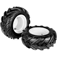 Pair pneumatic 'Tractor'  wheels 16X6.50-8 [fixed discs] - COD. 912712